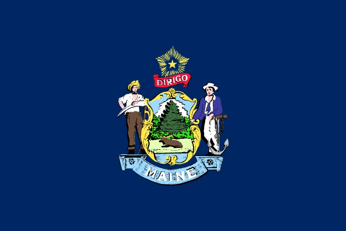 Maine flag